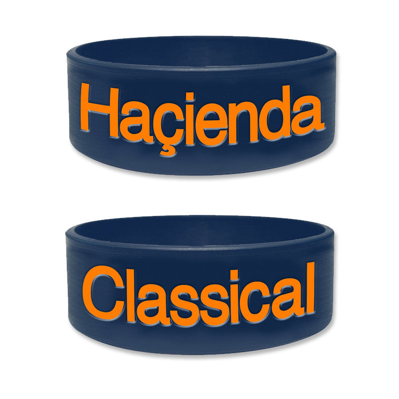 HACIENDA CLASSICAL CEDILLA T SHIRT (NAVY)